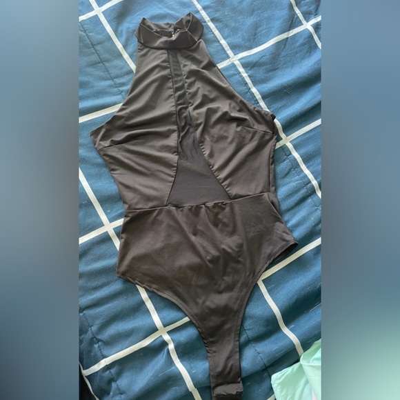 Corner Me Not Mesh Bodysuit - Picture 2 of 6